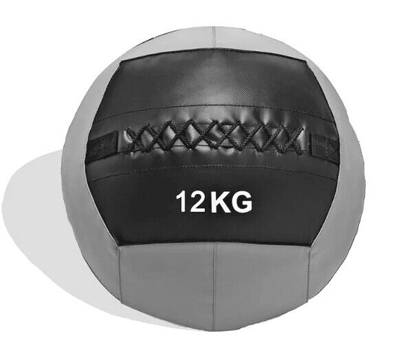FITNESS DELUXE - Bola Funcional 12kg, Cinza