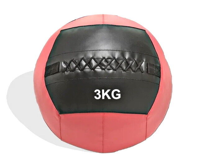 FITNESS DELUXE - Bola Funcional 3kg, Vermelha