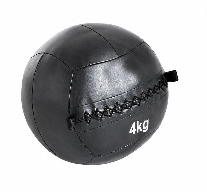 FITNESS DELUXE - BoLa Funcional, custura dupla 4kg, negra