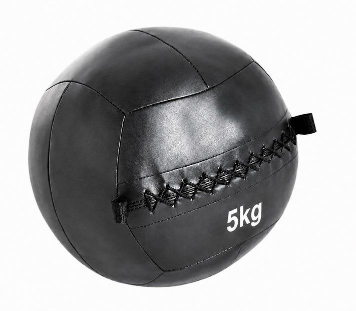 FITNESS DELUXE - BoLa Funcional, custura dupla 5kg, negra