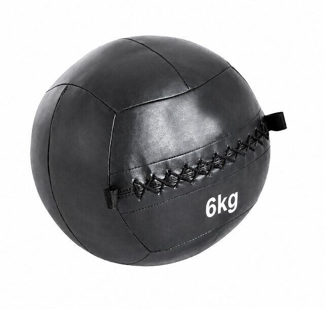 FITNESS DELUXE - BoLa Funcional, custura dupla 6kg, negra