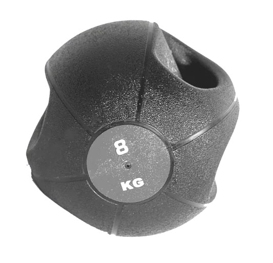 FITNESS DELUXE - Bola Medicinal c/pegas, 8kg