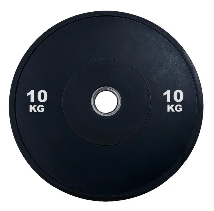 FITNESS DELUXE - Bumper 3.0 em Borracha - 10kgNegro