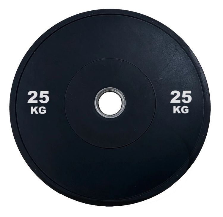 FITNESS DELUXE - Bumper 3.0 em Borracha - 25kgNegro