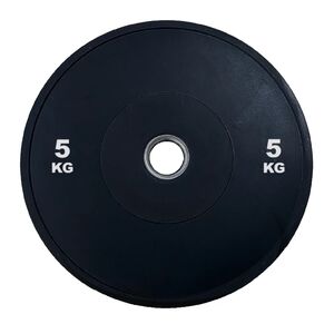 FITNESS DELUXE - Bumper 3.0 em Borracha - 5kg Negro