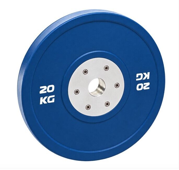 FITNESS DELUXE - Bumper de Competição, 20kg, Amarelo