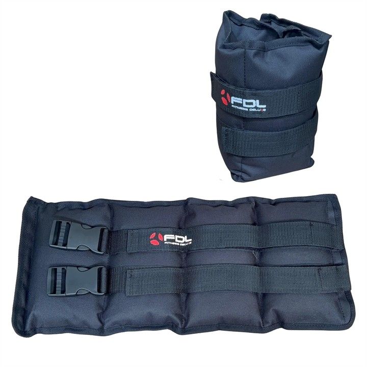 FITNESS DELUXE - Caneleiras c/ Presilha, 5kg, par