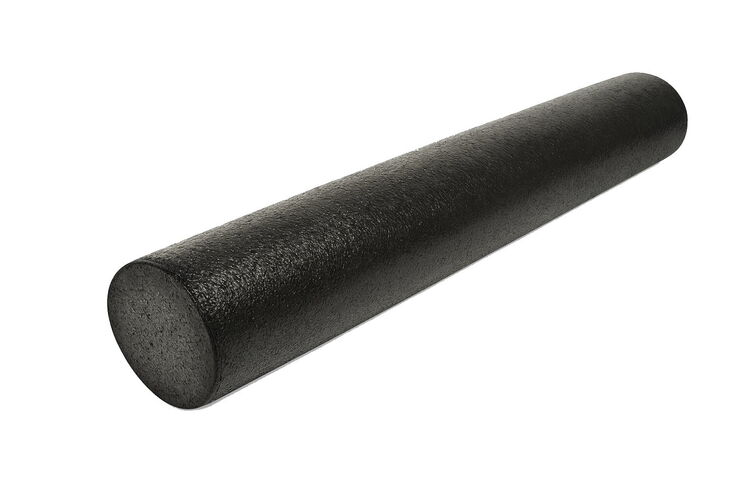 FITNESS DELUXE - Cilindro de Espuma Densa, 90cm, negro