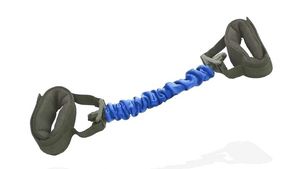 FITNESS DELUXE - Elastico p/ Tornozelo, Forte, Azul