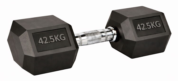 FITNESS DELUXE - Halteres hexagonais 42,5kg, un