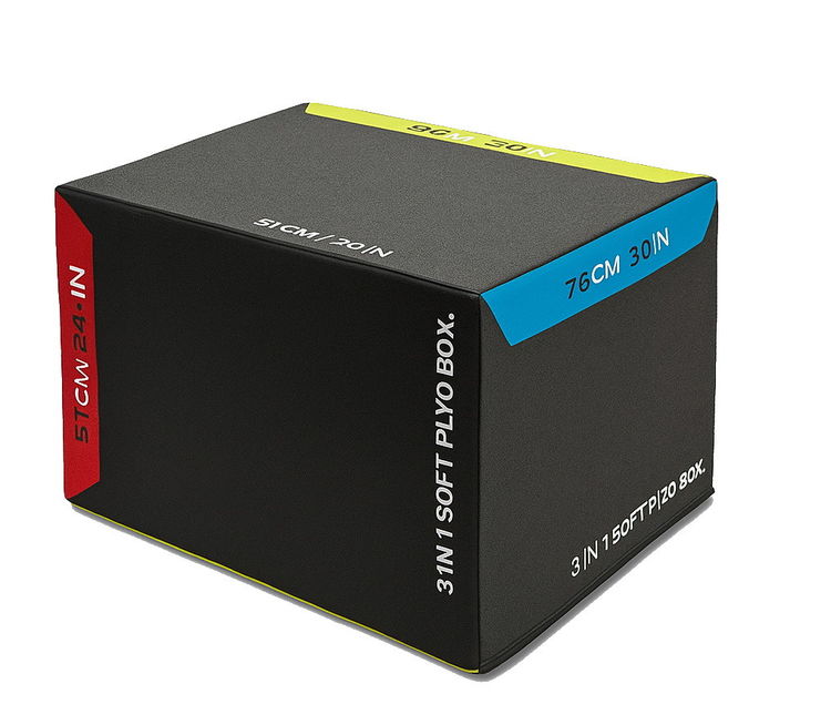 FITNESS DELUXE - Pliobox de Espuma, 50 x 60 x 75cm