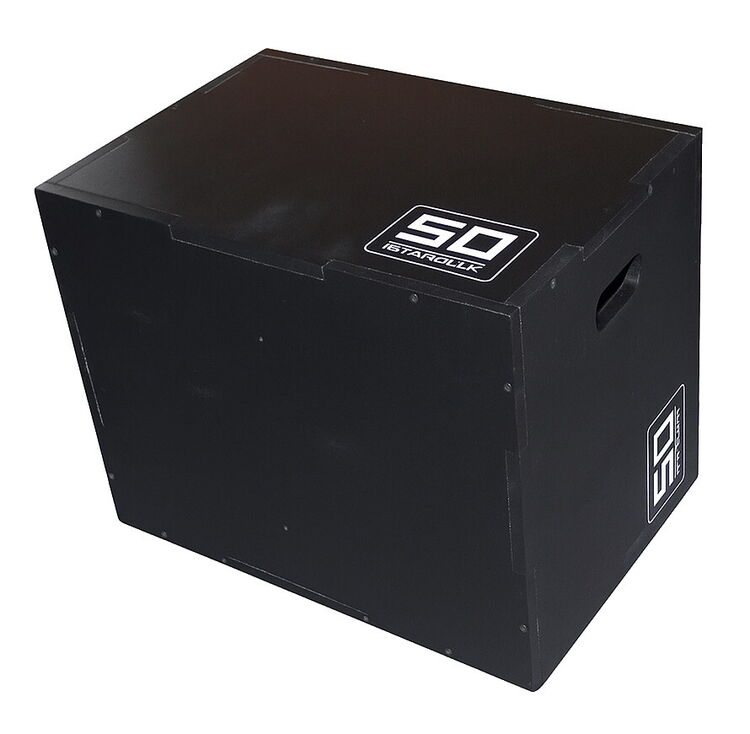 FITNESS DELUXE - Pliobox de Madeira, 40 x 50 x 60cm