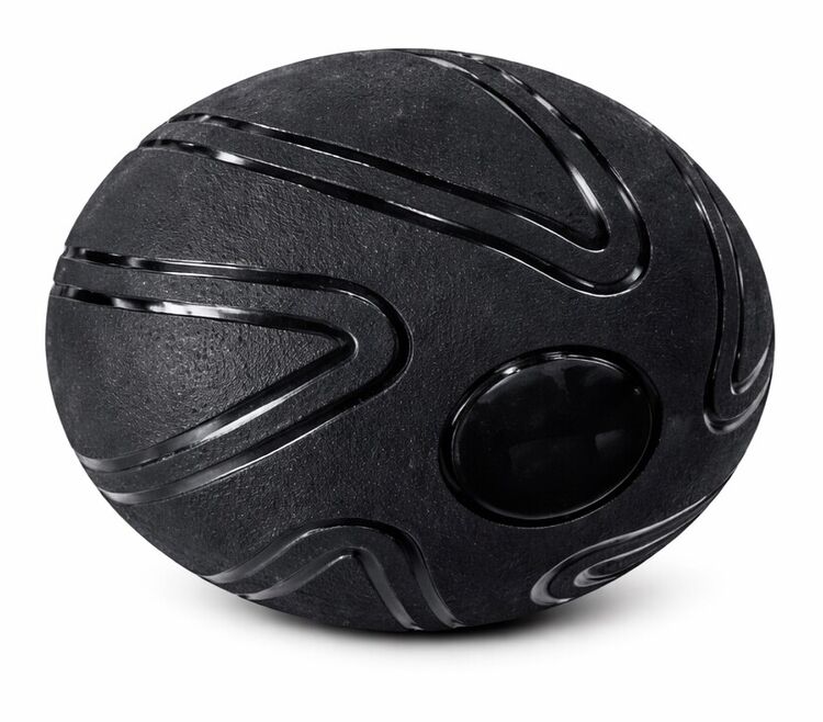 FITNESS DELUXE - Slam Ball 6kg, negro