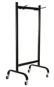 FITNESS DELUXE - Suporte de Chão c/ RodasRegulável