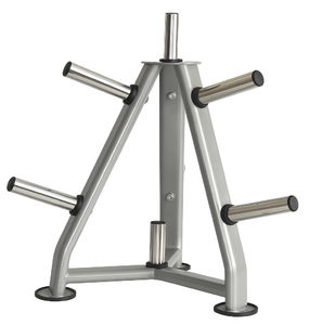 FITNESS DELUXE Suporte Piramidal p/ Discos Olímpicos