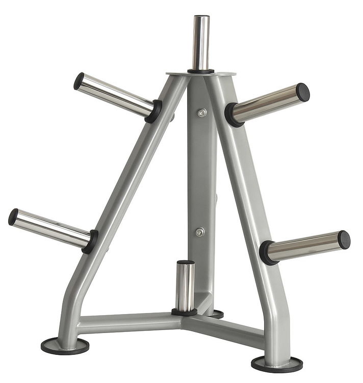 FITNESS DELUXE - Suporte Piramidal p/ Discos Olímpicos