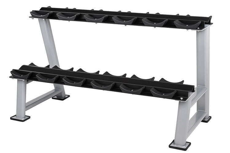 FITNESS DELUXE - Suprte p/ Halteres Redondos, 12p