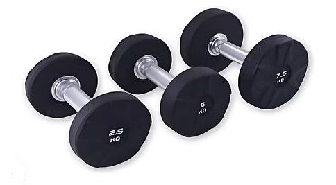 FITNESSE DELUXE - Halteres Premium , pega em aço, 25kg, un