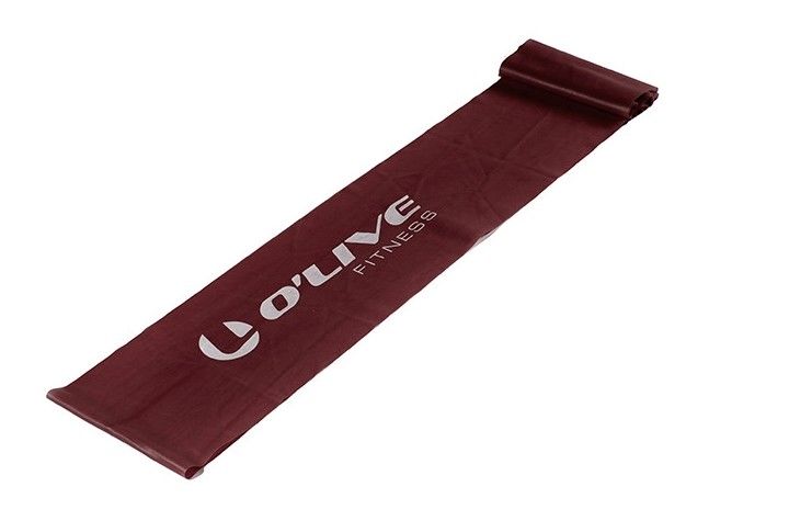 OLIVE - Banda Elastica 2,5mt Médio Vermelho