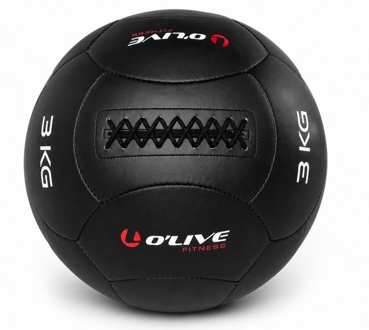 OLIVE - Bola Funcional 3kg, Black Edition