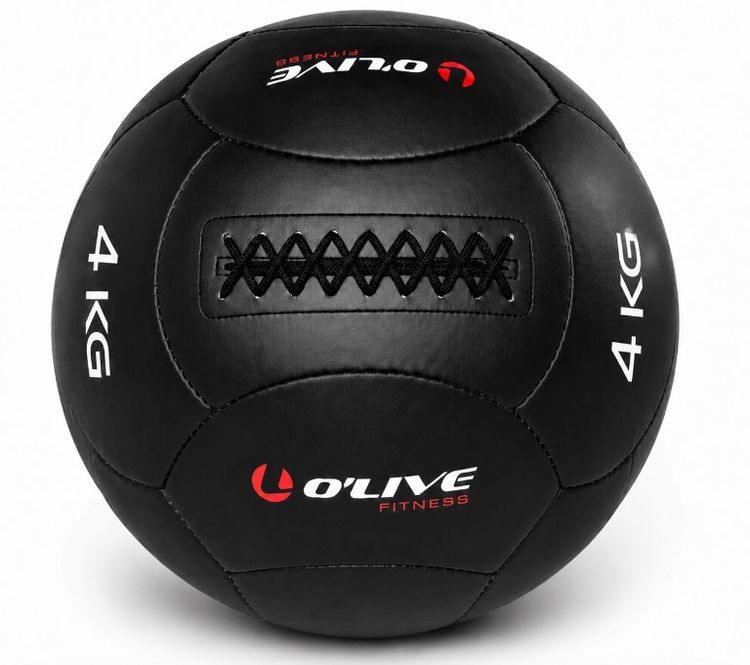 OLIVE - Bola Funcional 4kg, Black Edition