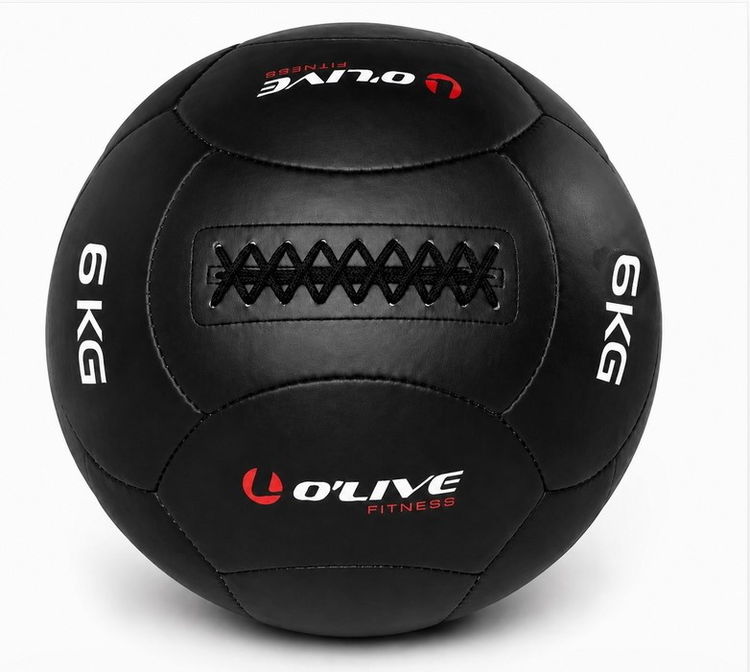 OLIVE - Bola Funcional 6kg, Black Edition