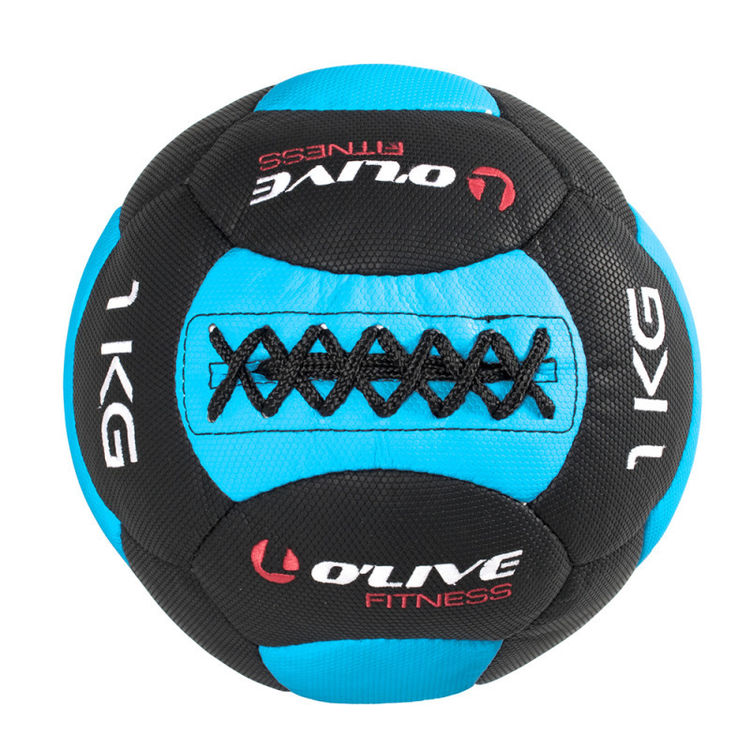OLIVE - Bola Funcional Mini, 1kg, Azul Claro