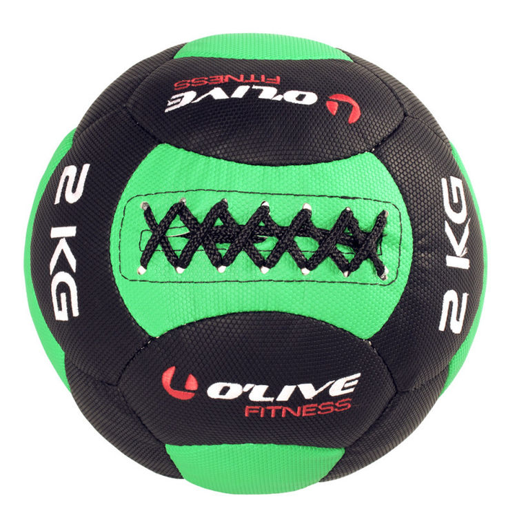 OLIVE - Bola Funcional Mini, 2kg, Verde
