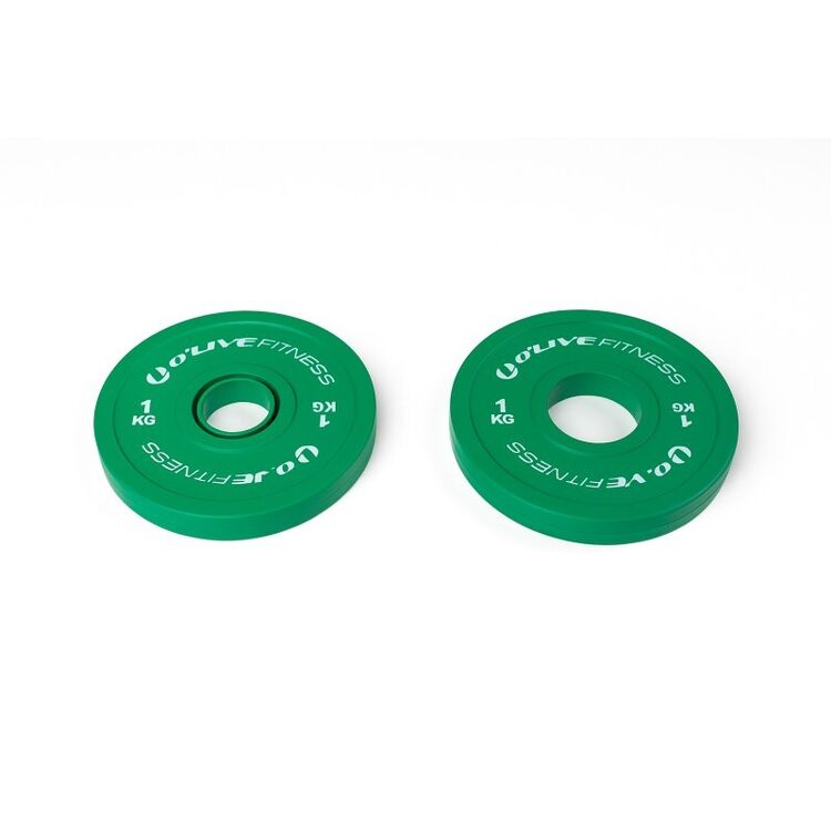 OLIVE - Disco Olimpico Fraccionado 1kg, par