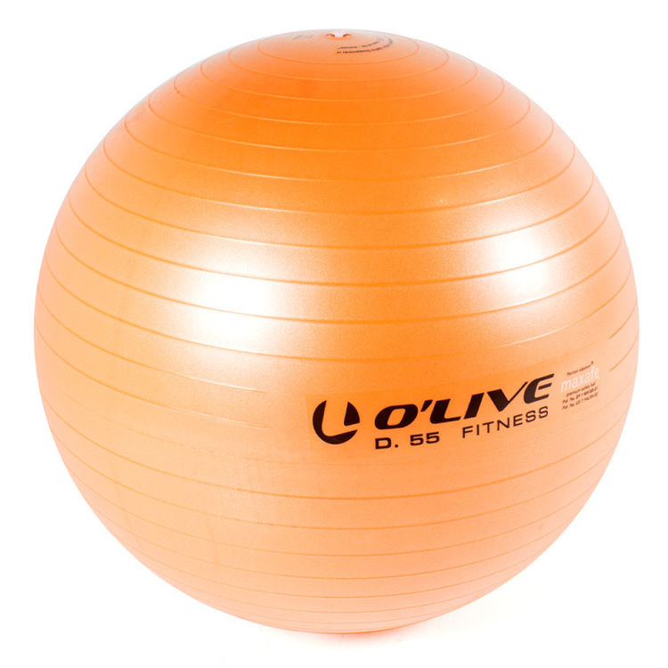 OLIVE - Fitness Ball 55cm, Laranja