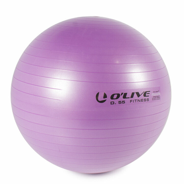 OLIVE - Fitness Ball 55cm, Lilás