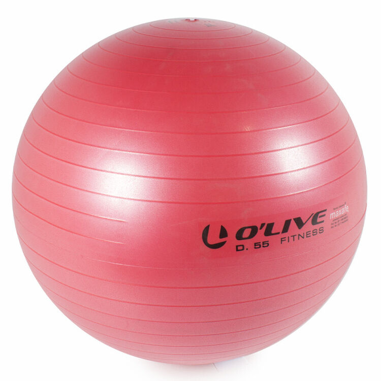 OLIVE - Fitness Ball 55cm, Vermelho