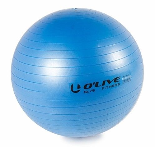 OLIVE - Fitness Ball 75cm, Azul