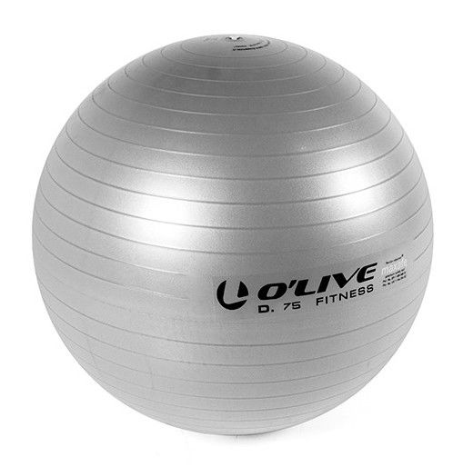 OLIVE - Fitness Ball 75cm, Cinza