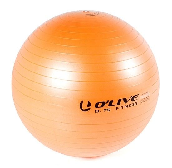 OLIVE - Fitness Ball 75cm, Laranja