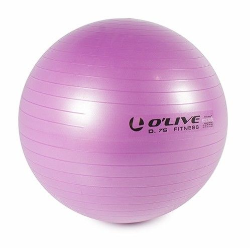OLIVE - Fitness Ball 75cm, Lilás