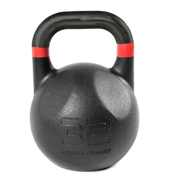 OLIVE - Kettlebell de Competição, ferro, 32kg