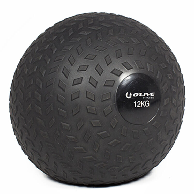 OLIVE - Slam Ball 12kg, negra
