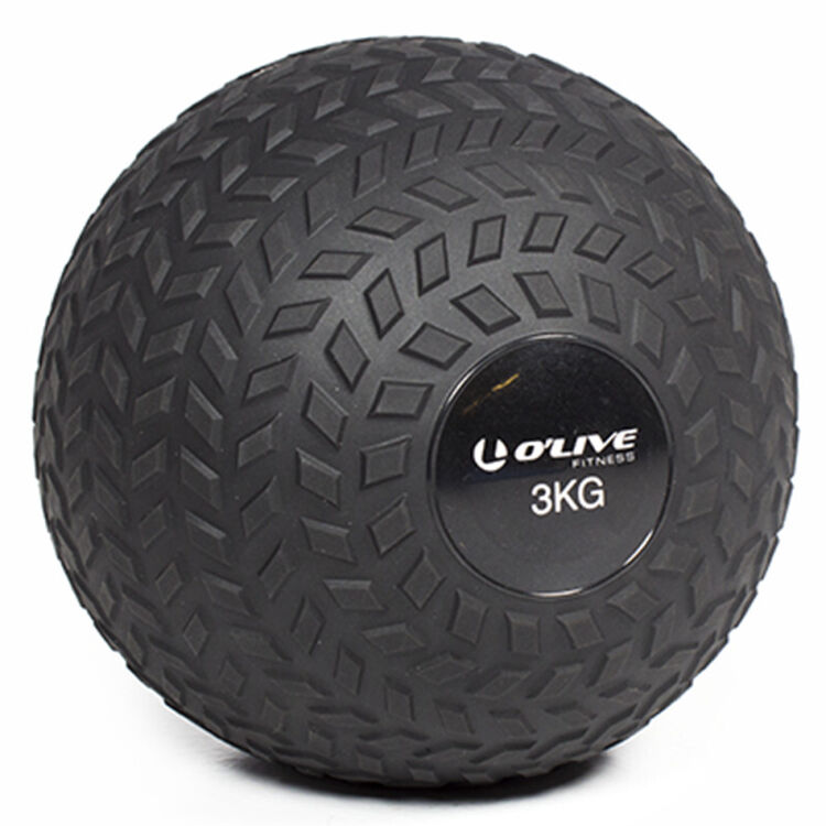 OLIVE - Slam Ball 3kg, negra