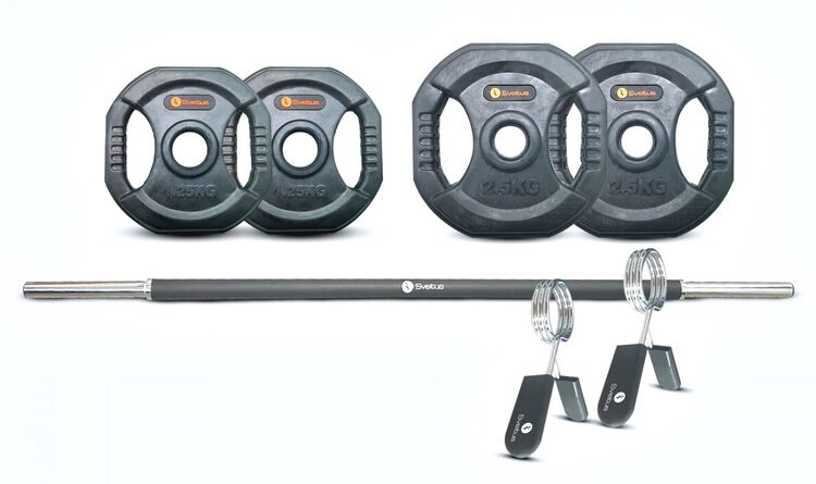 SVELTUS - Kit Body Pump 10kg, 28mm