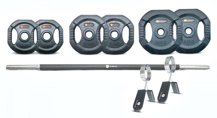 SVELTUS - Kit Body Pump 20kg, 28mm