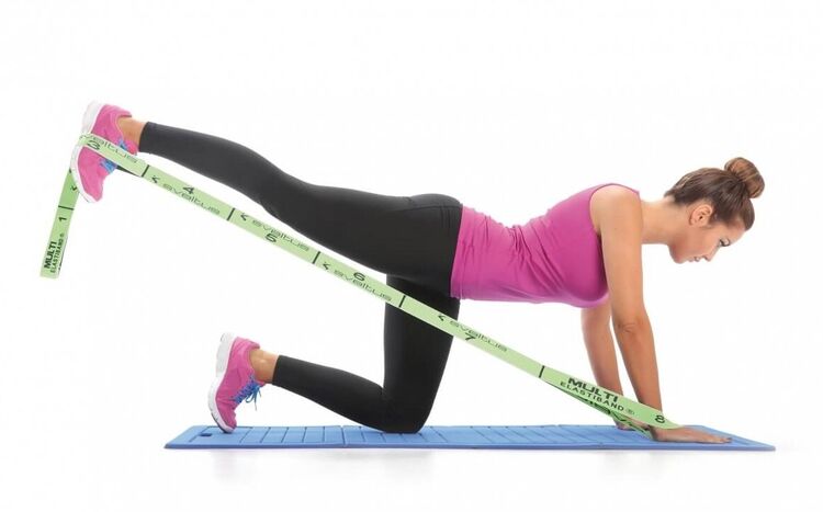 SVELTUS - Multi Elastiband 10kg, Verde