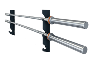 SVELTUS Suporte Parede p/ 8 Barras Olimpicas