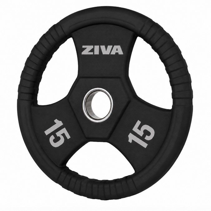 ZIVA PERFORMANCE - Disco Olimpico Borracha 15kg