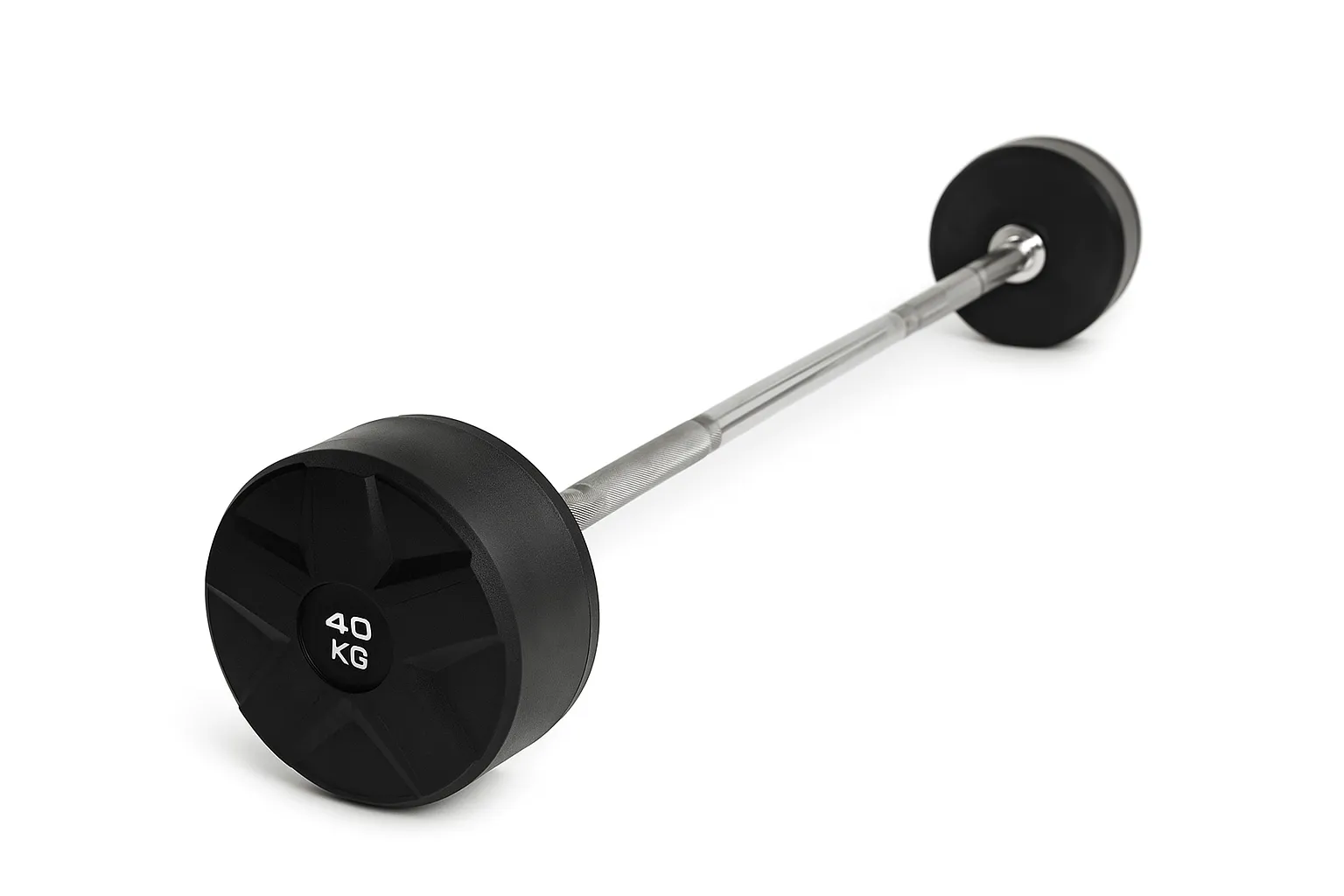 FITNESS DELUXE Barras Retas Montadas Premium, un