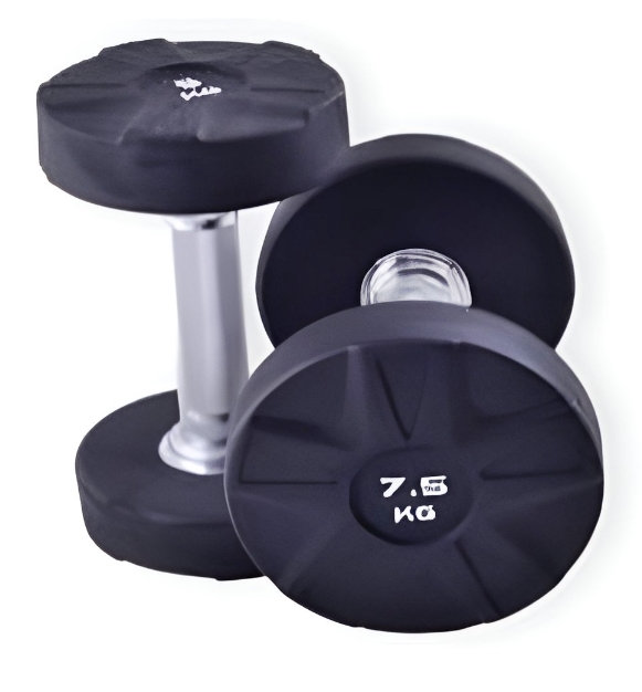 FITNESS DELUXE Halteres Premium Uretano, un