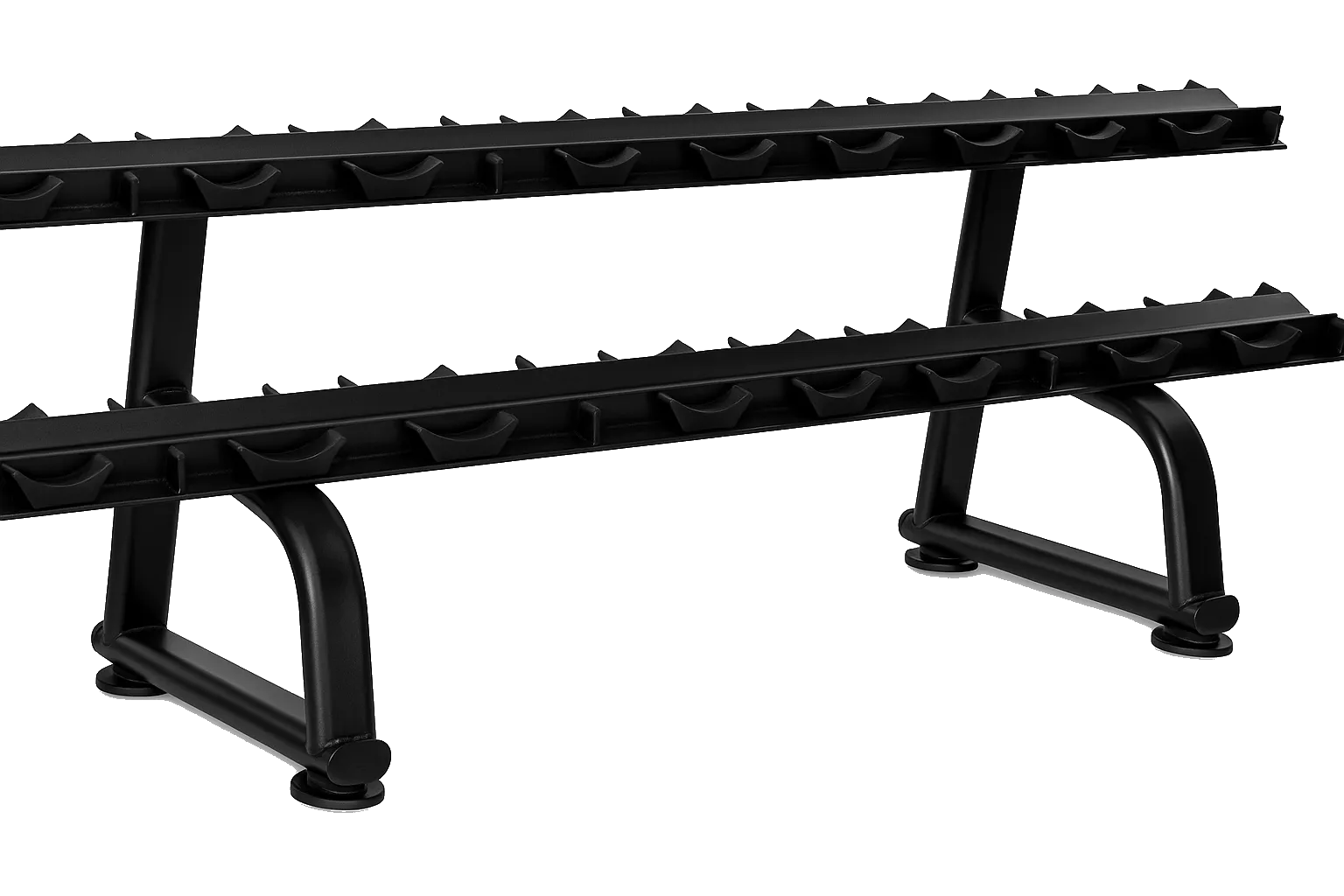 FITNESS DELUXE Suporte Halteres Redondos c/ Cunhas
