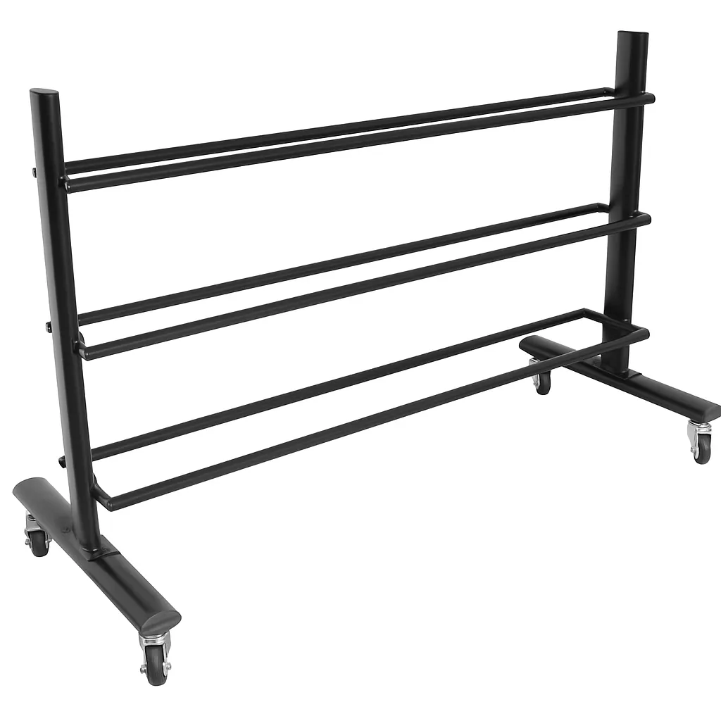 FITNESS DELUXE Suporte c/ Rodas 12 Bolas Med./Func.